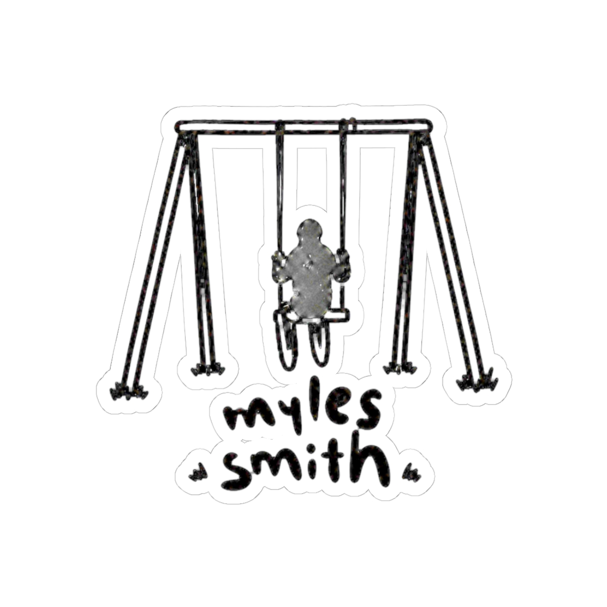 Myles Smith - Line Art Sticker - Official stickers merchandise