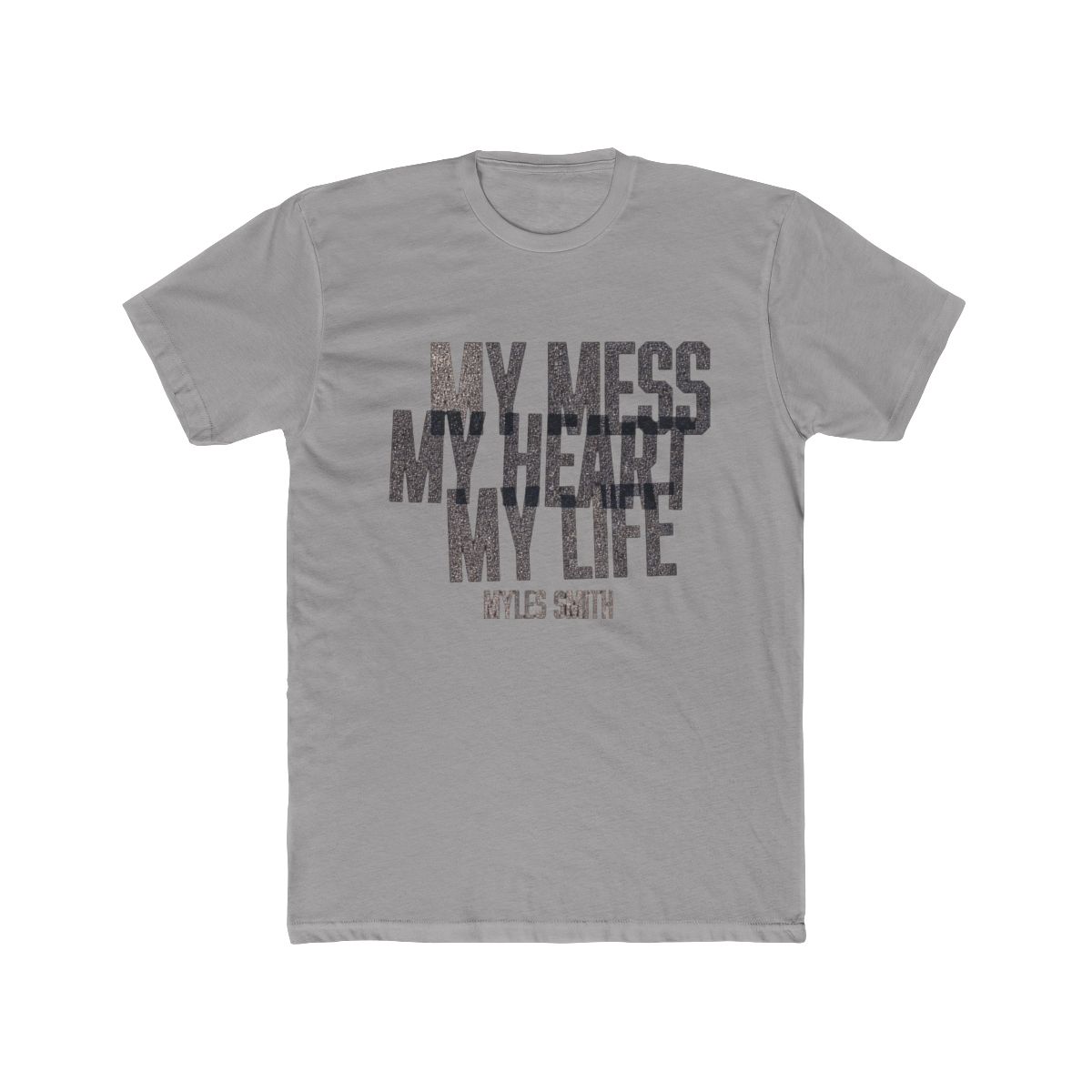 Myles Smith My Mess Merch T Shirt Summer New Fashion Short-sleeved Casual Design Tee - Walmart.com - Official t-shirts merchandise