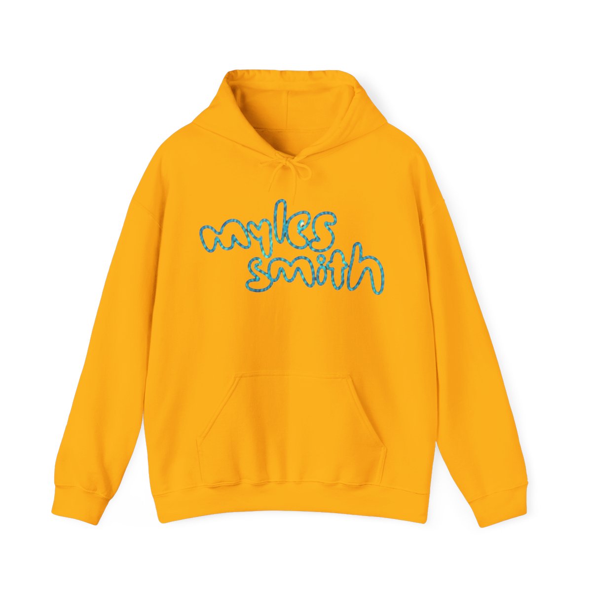 Myles Smith Official Merch Were Never Strangers Gray Hoodie 2XL Global Tour 25 - alternate angle 3, merchandise