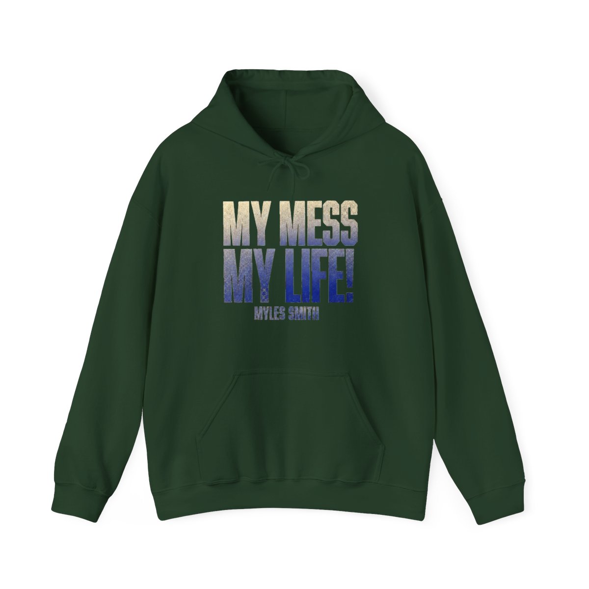 Myles Smith Merch My Mess My Hear Hooded Bagless Pullover Winter Fashion Sweatshirts Hooded Top - alternate angle 5, merchandise