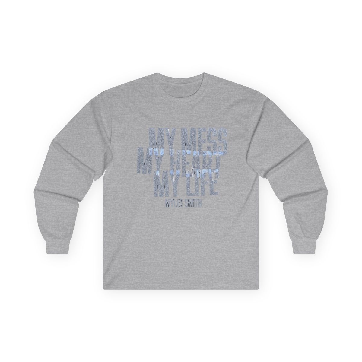 Myles Smith Merch My Mess My Hear Long Sleeve Spring&Autumn Fashion Men/Women Casual Long Sleeve - Walmart.com - Official long-sleeves merchandise